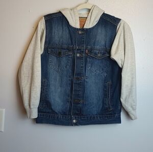 Levi’s Hooded denim Jacket Size Large